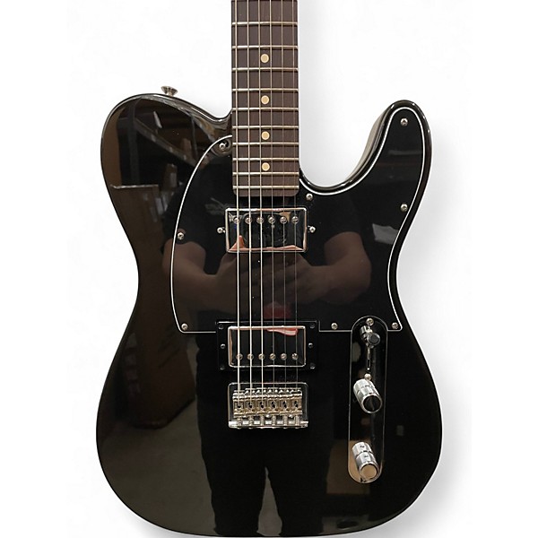 Used Fender Player II HH Telecaster Black Solid Body Electric Guitar
