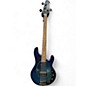 Used Sterling by Music Man STINGRAY BASS Blue Burst Electric Bass Guitar thumbnail