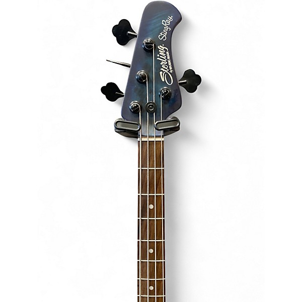 Used Sterling by Music Man STINGRAY BASS Blue Burst Electric Bass Guitar