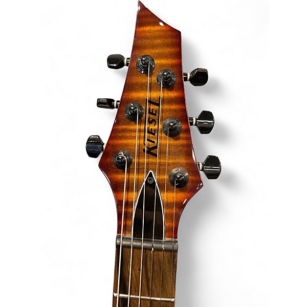 Used Kiesel CT6 Flame maple top Solid Body Electric Guitar
