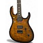 Used Kiesel 6 String Hiphsot Deep Tigers Eye Flame Solid Body Electric Guitar