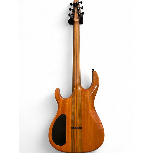 Used Kiesel 6 String Hiphsot Deep Tigers Eye Flame Solid Body Electric Guitar