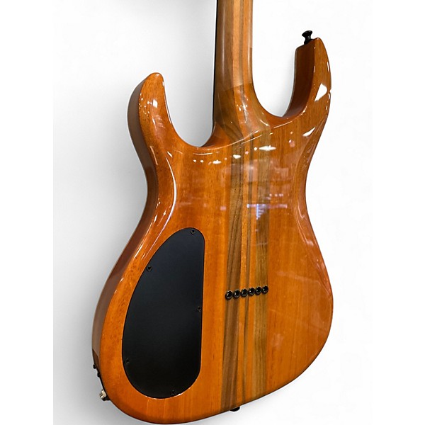 Used Kiesel 6 String Hiphsot Deep Tigers Eye Flame Solid Body Electric Guitar