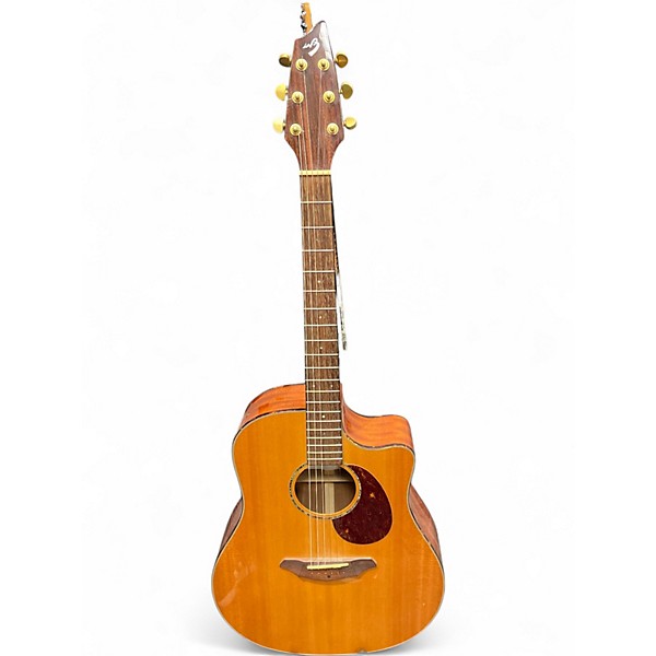 Used Breedlove AD25 Natural Acoustic Electric Guitar