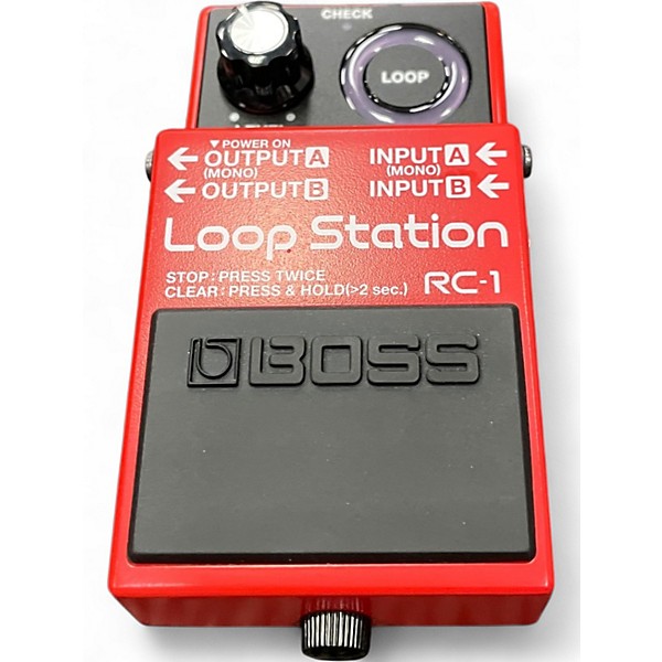 美品 BOSS Loop Station RC-1中古 中古】 ループステーション エフェクター BOSS RC-1 Loop