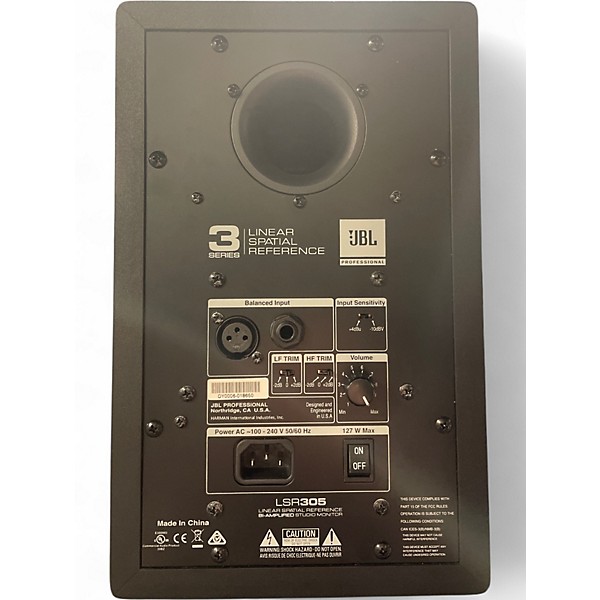 Used JBL LSR305 Pair Powered Monitor