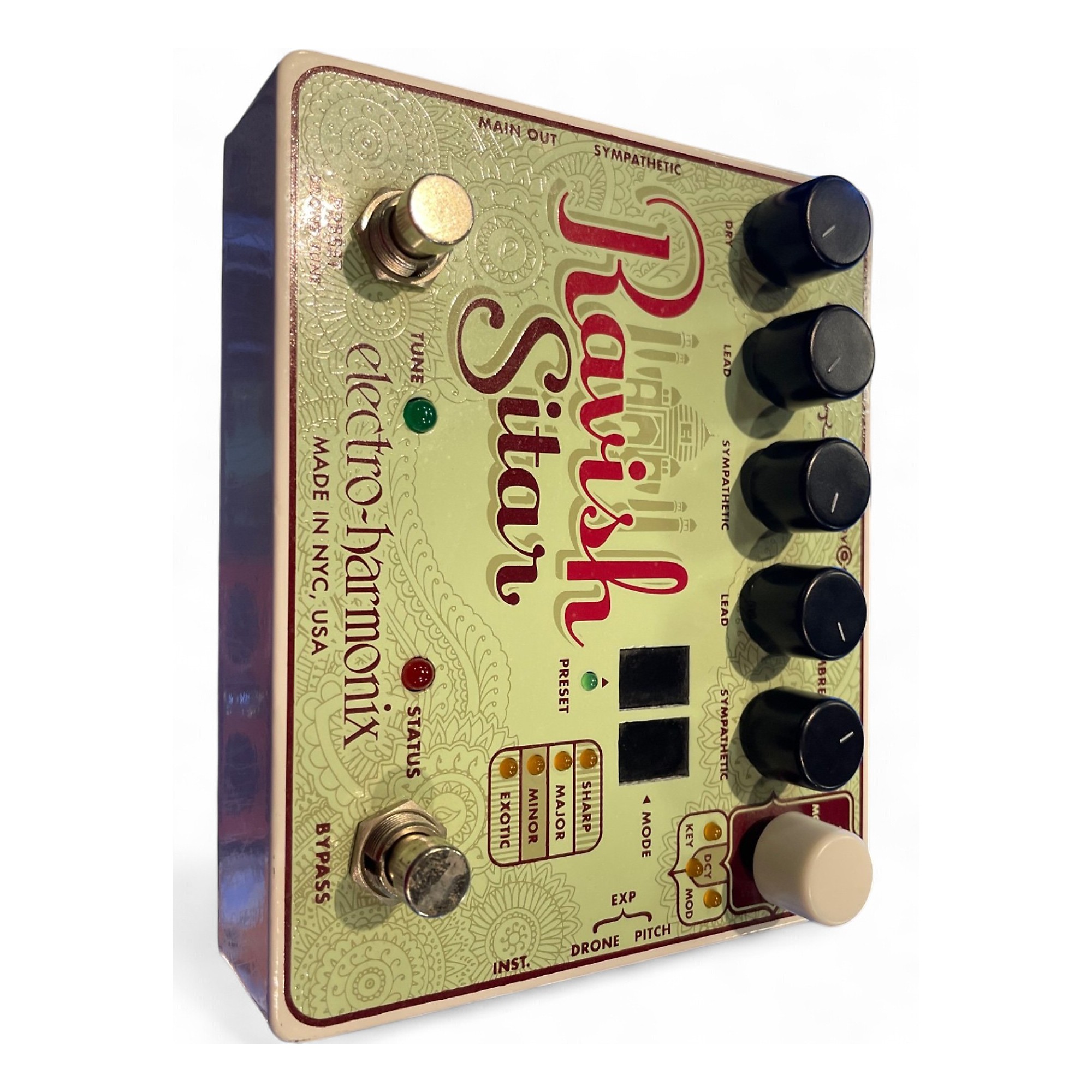 Used Electro-Harmonix Ravish Sitar Effect Pedal | Guitar Center