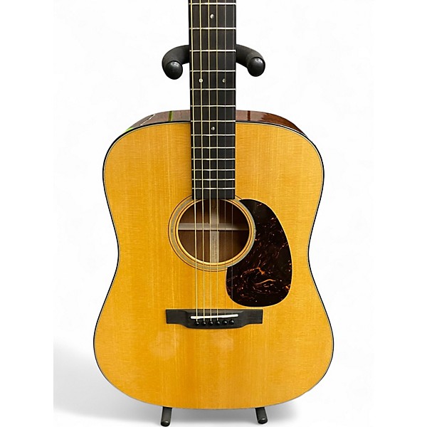 Used Martin D18 Natural Acoustic Guitar