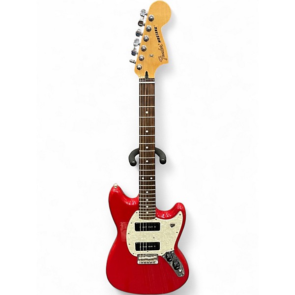 ギター Fender Player Mustang 90 Used Fender Player Mustang 90 Red Solid Body Electric Guitar