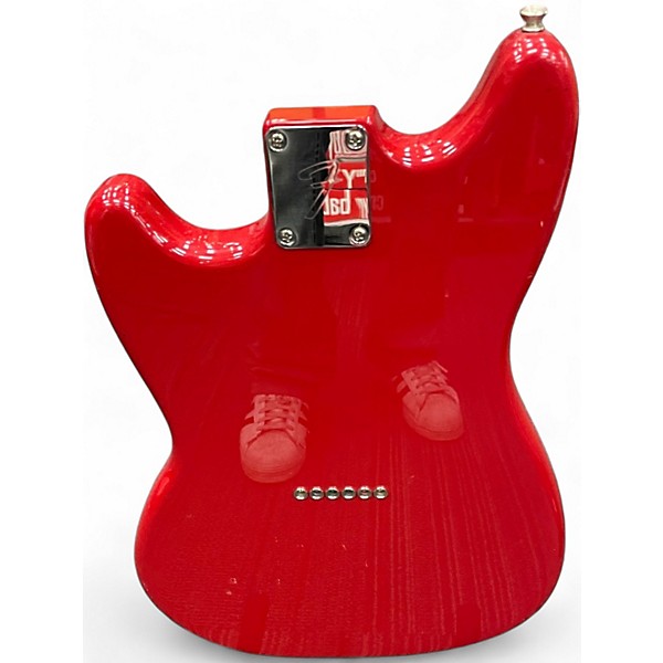 Used Fender Player Mustang 90 Red Solid Body Electric Guitar