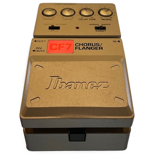 Used Ibanez CF7 Effect Pedal