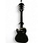 Used Silvertone 1423 Black and Gold Solid Body Electric Guitar