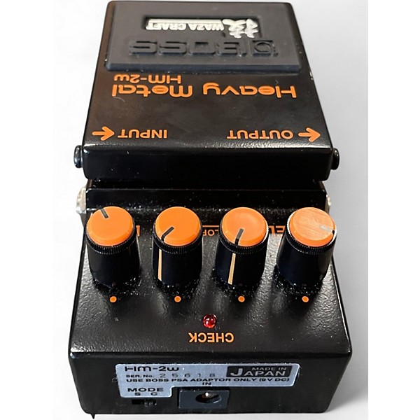 Used BOSS HM2W Effect Pedal