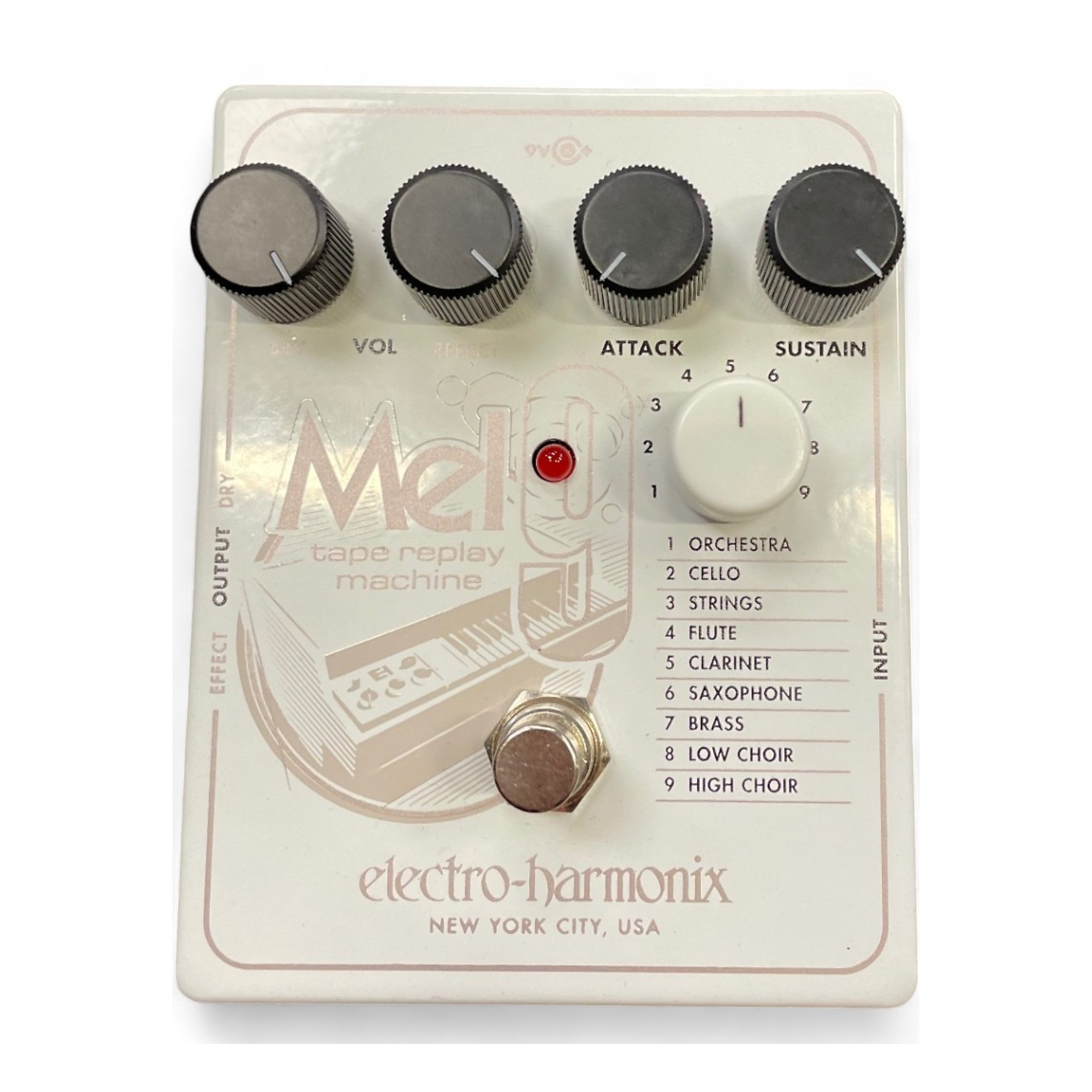 ギター electro-harmonix Mel9 Amazon.com: Electro-Harmonix MEL9 Tape Replay Machine Pedal