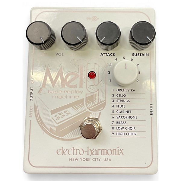 Used Electro-Harmonix MEL9 Tape Replay Machine Effect Pedal