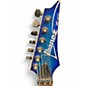 Used Ibanez S670QM Blue Sapphire Solid Body Electric Guitar
