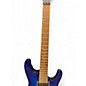 Used Ibanez S670QM Blue Sapphire Solid Body Electric Guitar