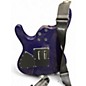 Used Ibanez S670QM Blue Sapphire Solid Body Electric Guitar