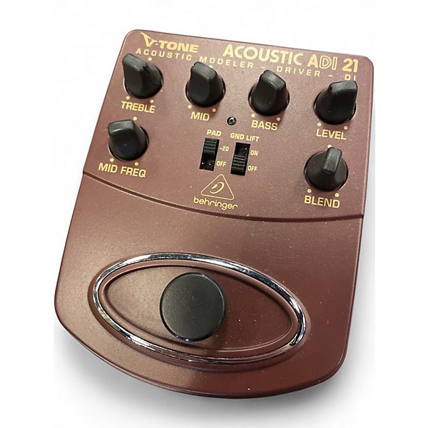 Used Behringer ADI21 V-Tone Acoustic Driver Direct Box