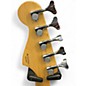 Used Fender Deluxe Active Jazz Bass V 5 String Alpine White Electric Bass Guitar