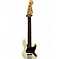 Used Fender Deluxe Active Jazz Bass V 5 String Alpine White Electric Bass Guitar