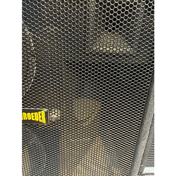 Used Schroeder 21012L Bass Cabinet