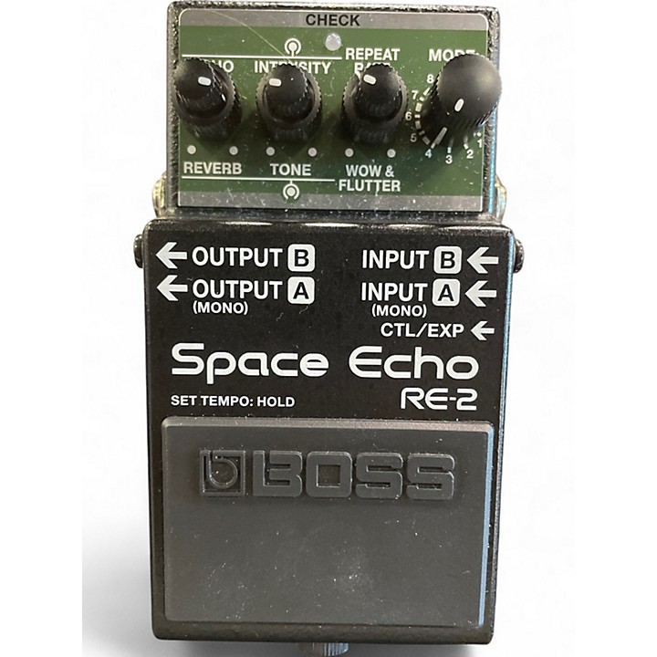 ギター BOSS RE-2 Used BOSS RE2 SPACE ECHO Effect Pedal | Guitar Center