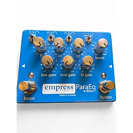 Used Empress Effects ParaEq with Boost EQ Pedal