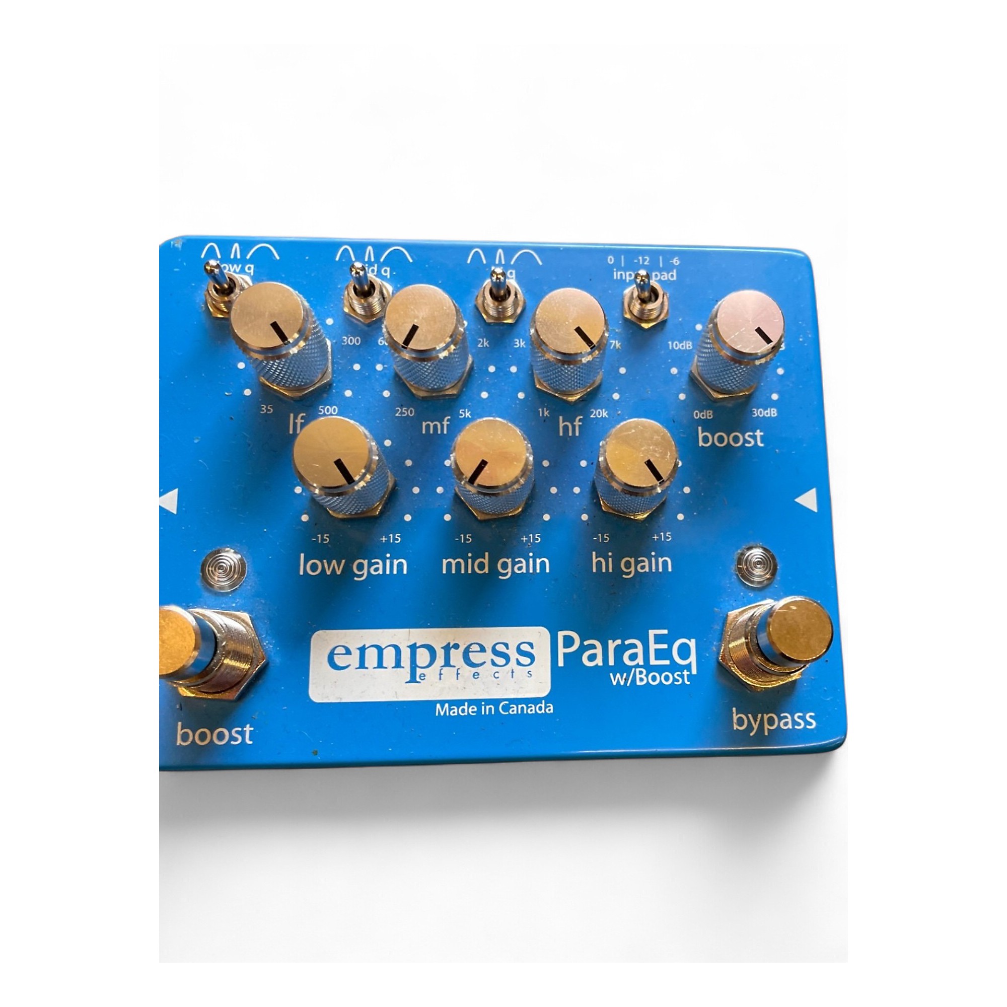 【本日のみお値下げ】empress Effects ParaEQ w/Boost Empress Effects ParaEQ MKII Deluxe [EQ w/ Boost Pedal