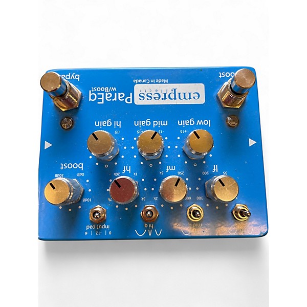 Used Empress Effects ParaEq with Boost EQ Pedal