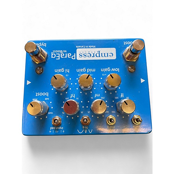 Used Empress Effects ParaEq with Boost EQ Pedal