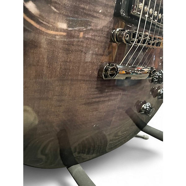 Used Gibson Les Paul Studio Session Trans Black Solid Body Electric Guitar