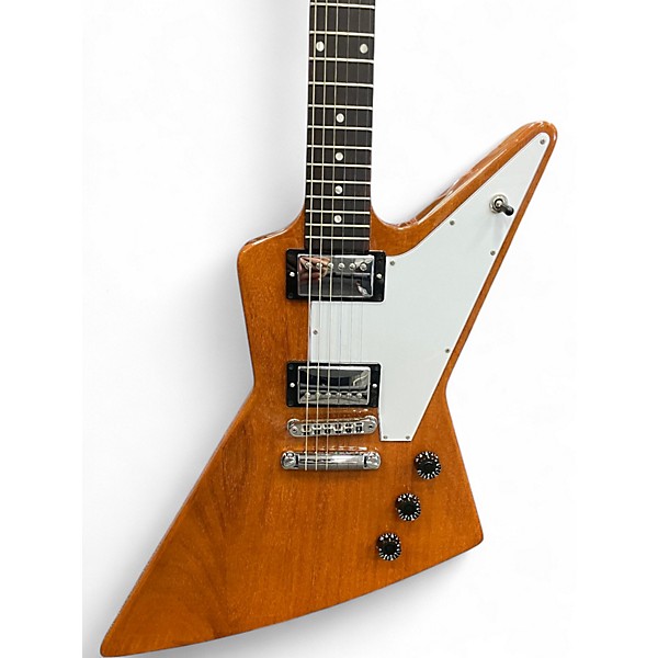 Used Gibson Explorer Natural Solid Body Electric Guitar