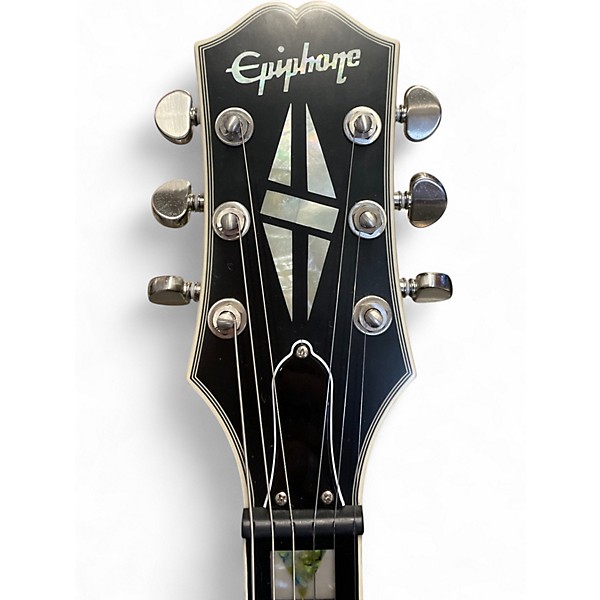 Used Epiphone Les Paul Prophecy Custom EX OLIVE BURST Solid Body Electric Guitar