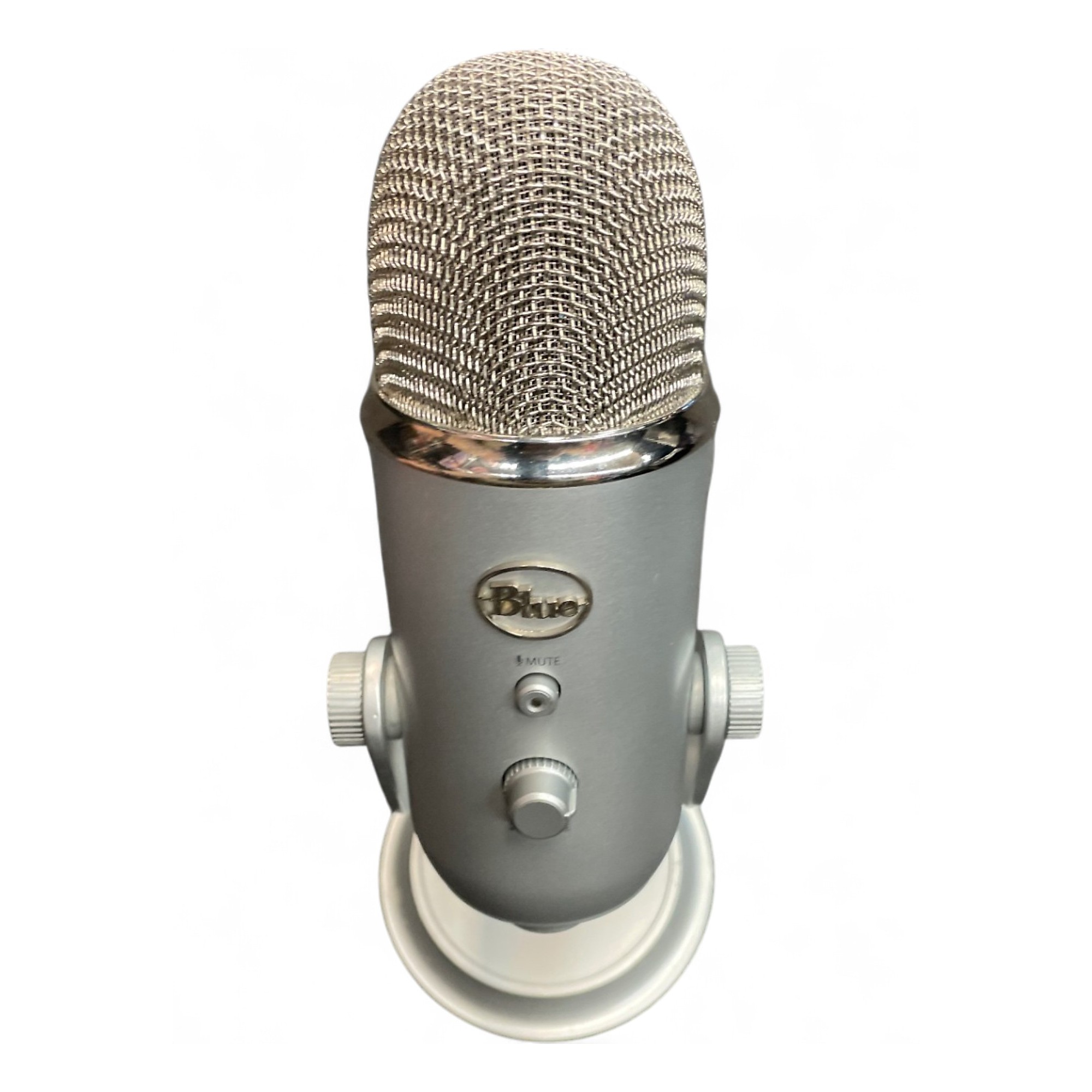 Blue Microphones Yeti - Silver USBマイク Amazon.com: Blue Microphones Yeti Silver USB Mic for