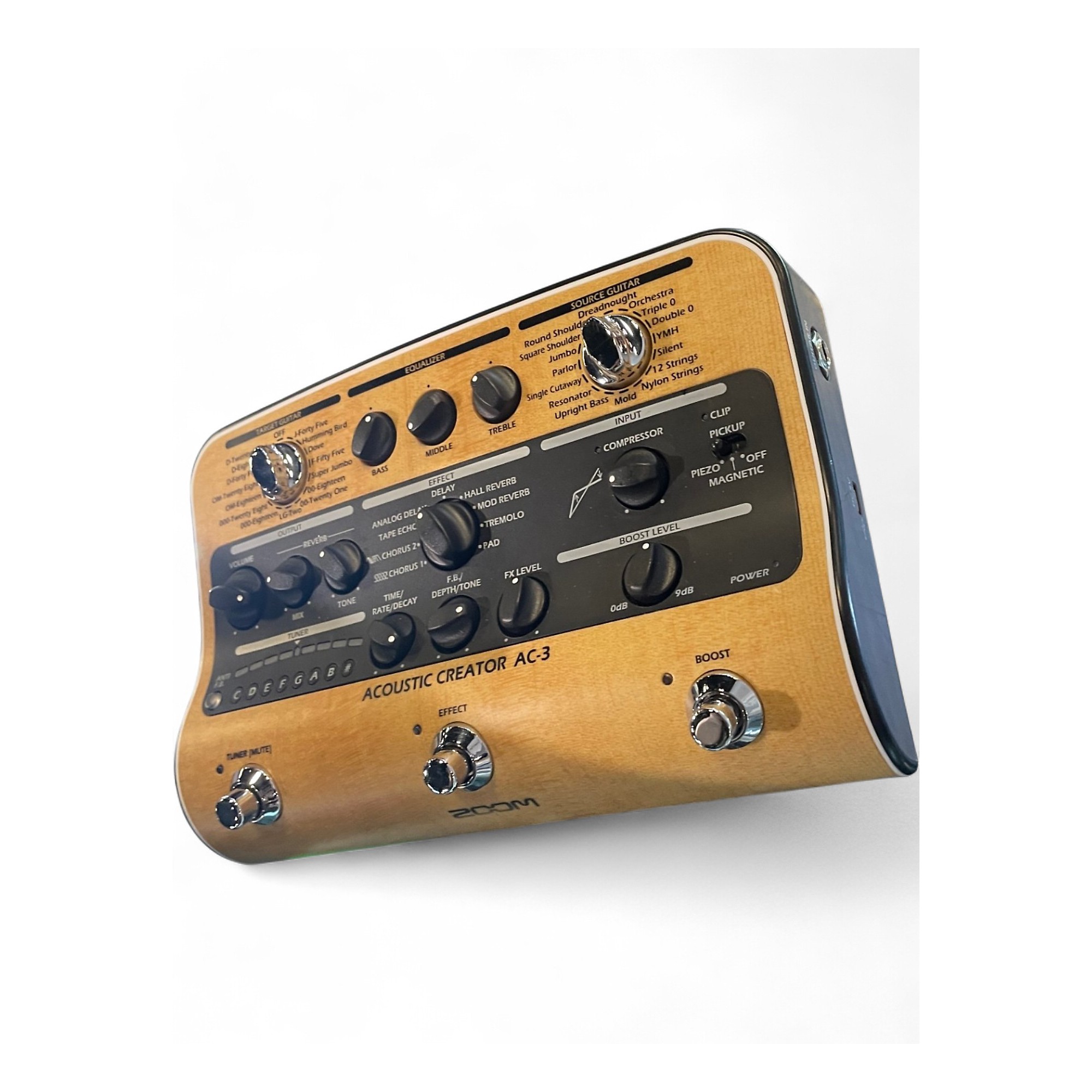 ZOOM AC-3 AC-3 Acoustic Creator USED美品 Used Zoom ac3 Effect Pedal | Guitar Center