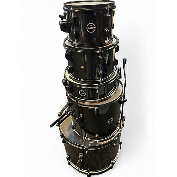 Used PDP by DW 5 Piece ENCORE BLACK SPARKLE Drum Kit