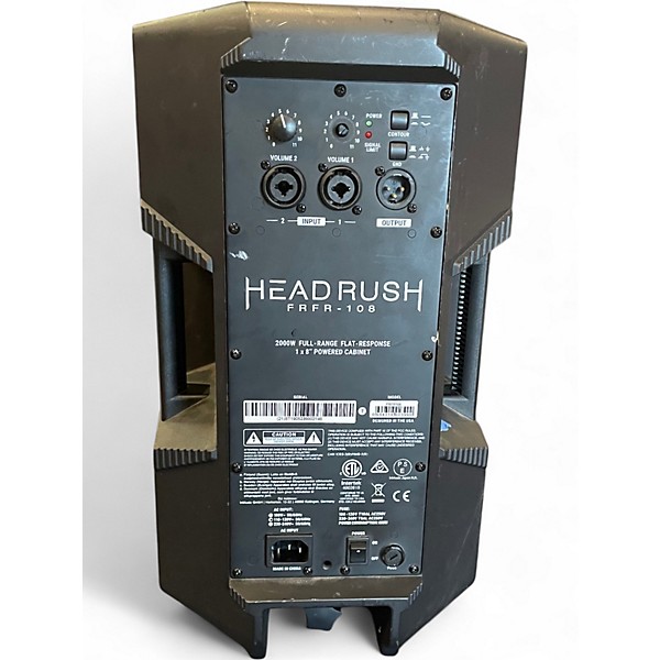 Used HeadRush FRFR-108 Powered Speaker