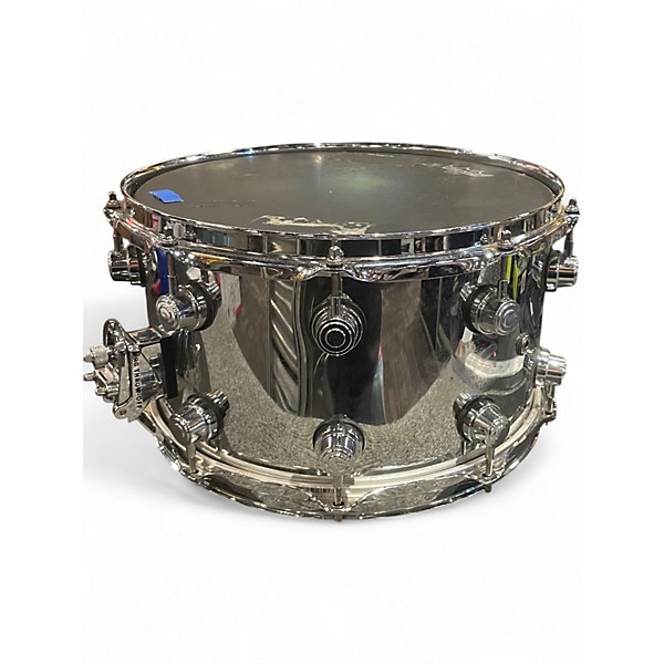 Used DW 8X14 Performance Series Steel Snare Silver Drum