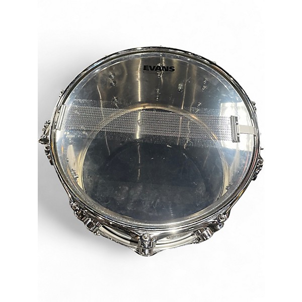 Used DW 8X14 Performance Series Steel Snare Silver Drum