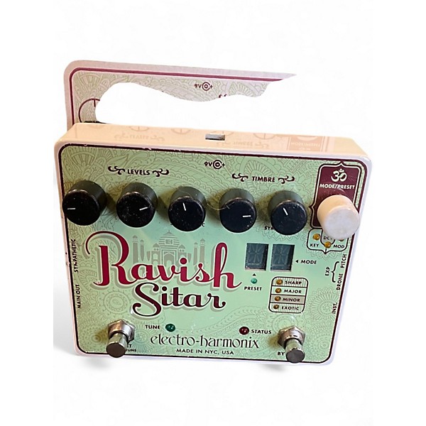 Used Electro-Harmonix Ravish Sitar Effect Pedal