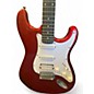Used Donner Standard Series HSS Stratocaster Body Cherry Solid Body Electric Guitar