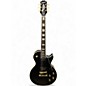 Used Epiphone Les Paul Custom Black Solid Body Electric Guitar thumbnail
