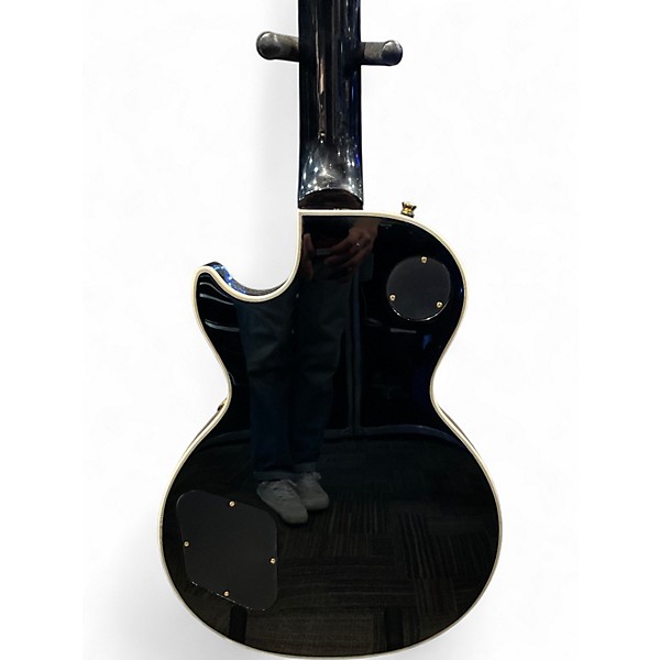 Used Epiphone Les Paul Custom Black Solid Body Electric Guitar