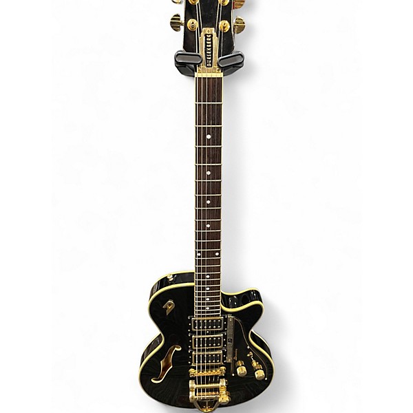 Used Duesenberg Starplayer tv custom Black and Gold Hollow Body Electric Guitar