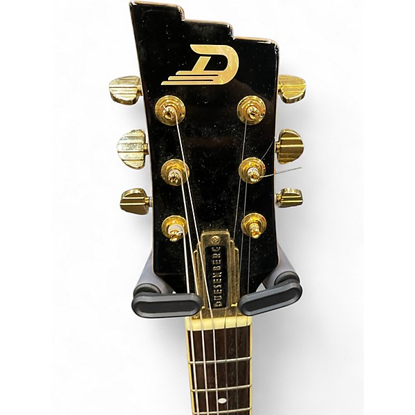 Used Duesenberg Starplayer tv custom Black and Gold Hollow Body Electric Guitar