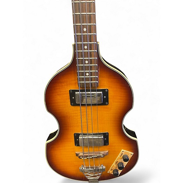 Used Epiphone Viola 3 Color Sunburst Electric Bass Guitar