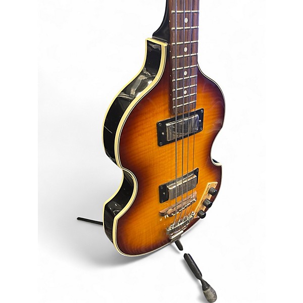 Used Epiphone Viola 3 Color Sunburst Electric Bass Guitar