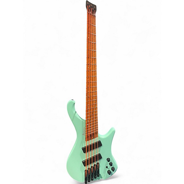 Used Ibanez EHB1005 Matte Seafoam Electric Bass Guitar