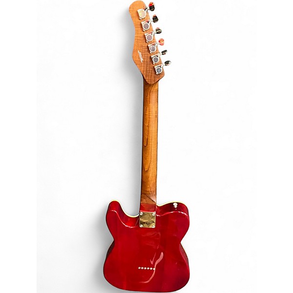 Used Michael Kelly 59 Port Thinline Transparent Red Hollow